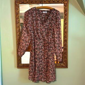 Dex Flowy Lined knee high Sundress Multicolor